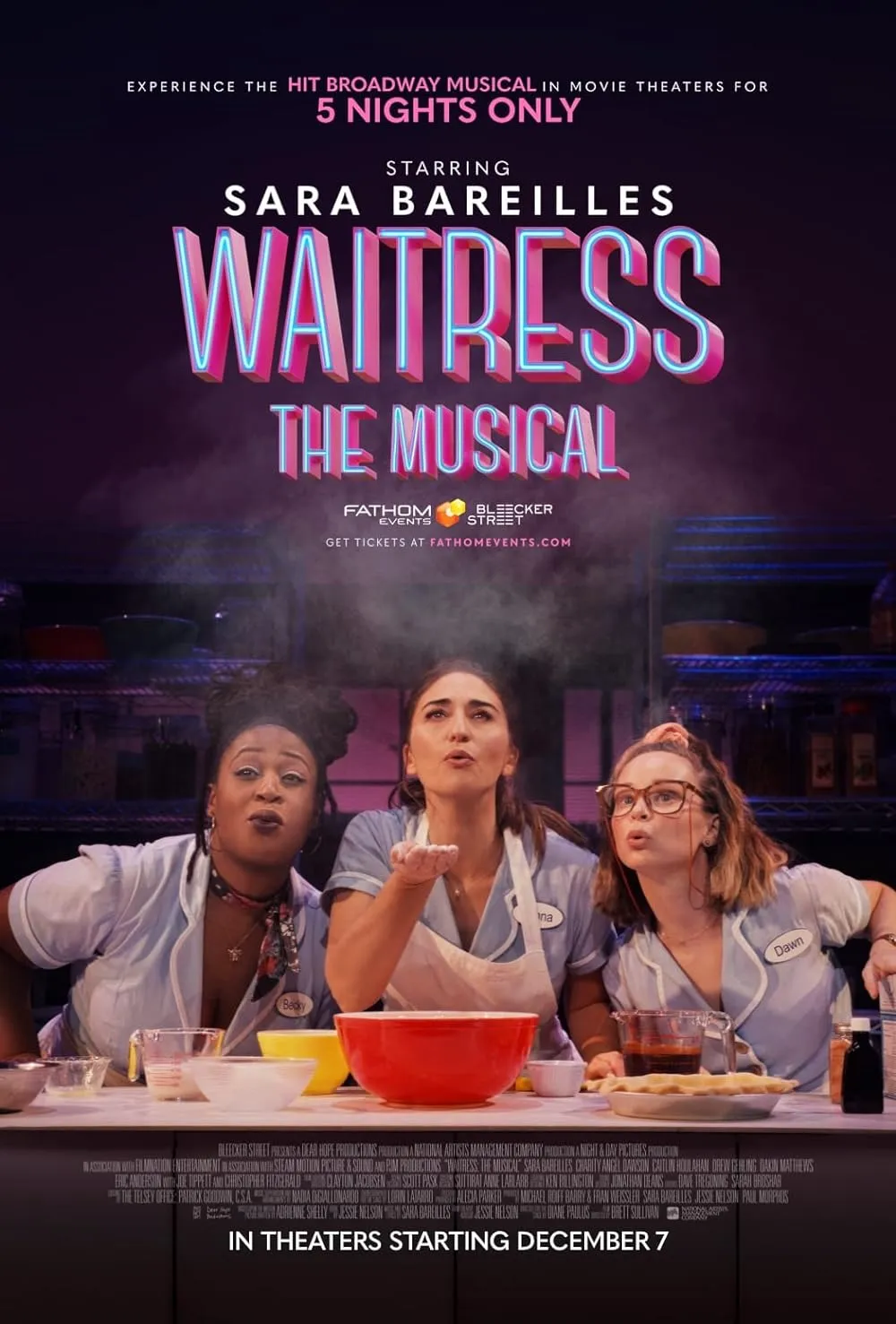 Waitress The Musical 2023 English 480p HDRip ESub 600MB Download