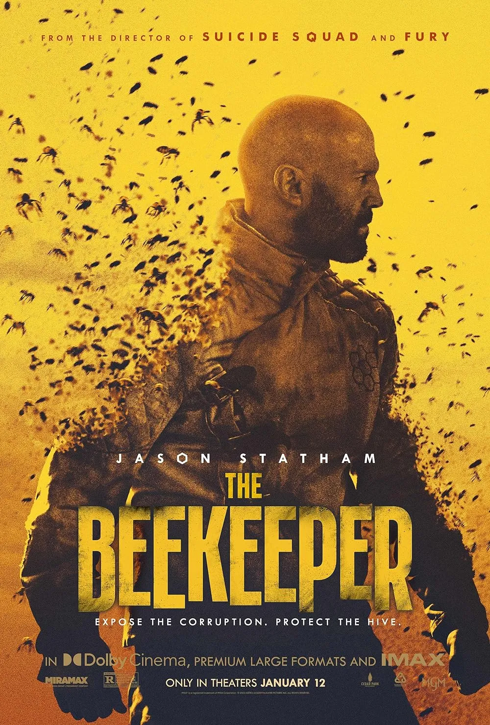 The Beekeeper 2024 Hindi (HQ Dub) 480p HDTS 400MB Download