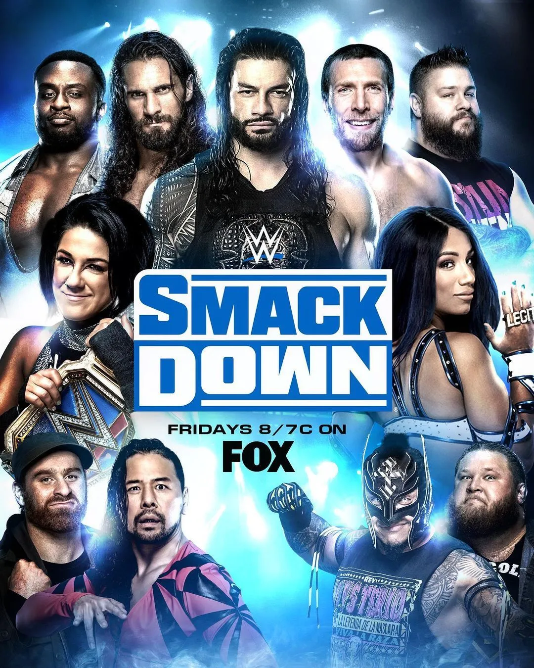 WWE Friday Night SmackDown (12 January 2024) English 720p HDRip 800MB | 350MB Dow