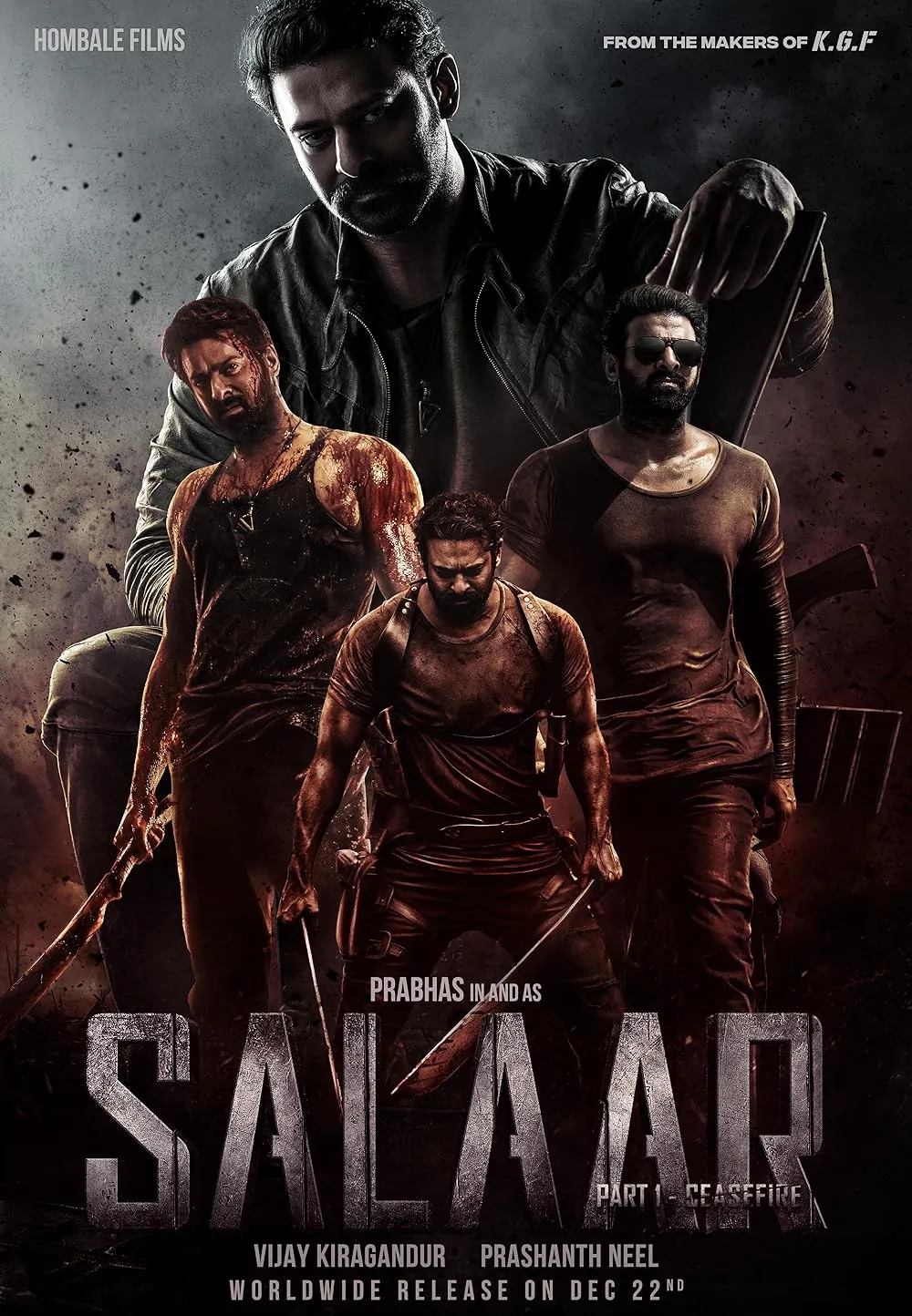 Salaar 2023 Hindi Dubbed (Clean) 720p NF HDRip 1.4GB Download