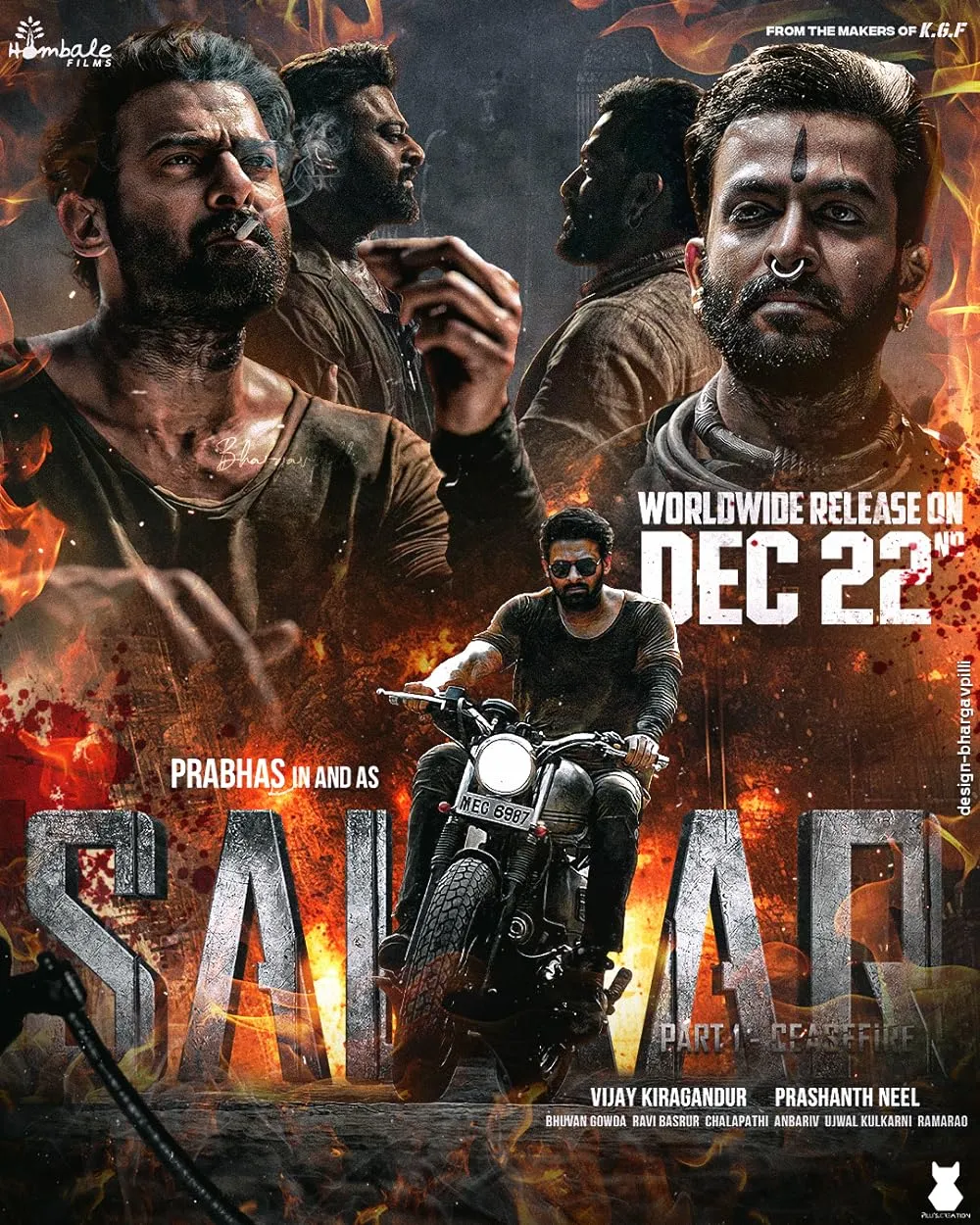 Salaar Part 1 Ceasefire 2023 Kannada 480p HDRip ESub 400MB Download