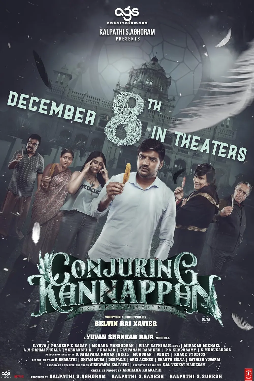 Conjuring Kannappan 2023 Tamil 720p HDRip ESub 1.3GB Download