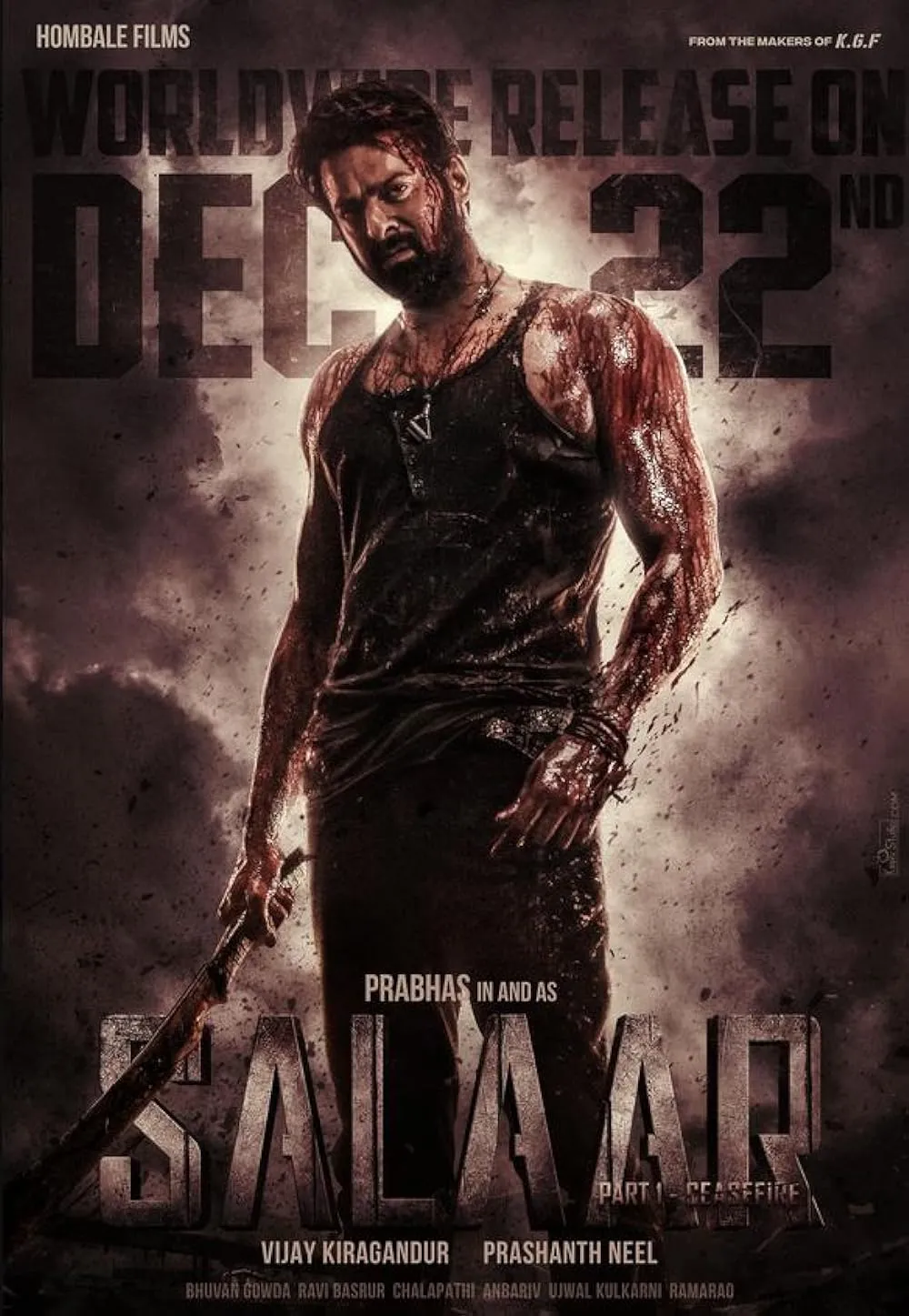 Salaar 2023 Hindi 480p PreDVDRip 700MB Download