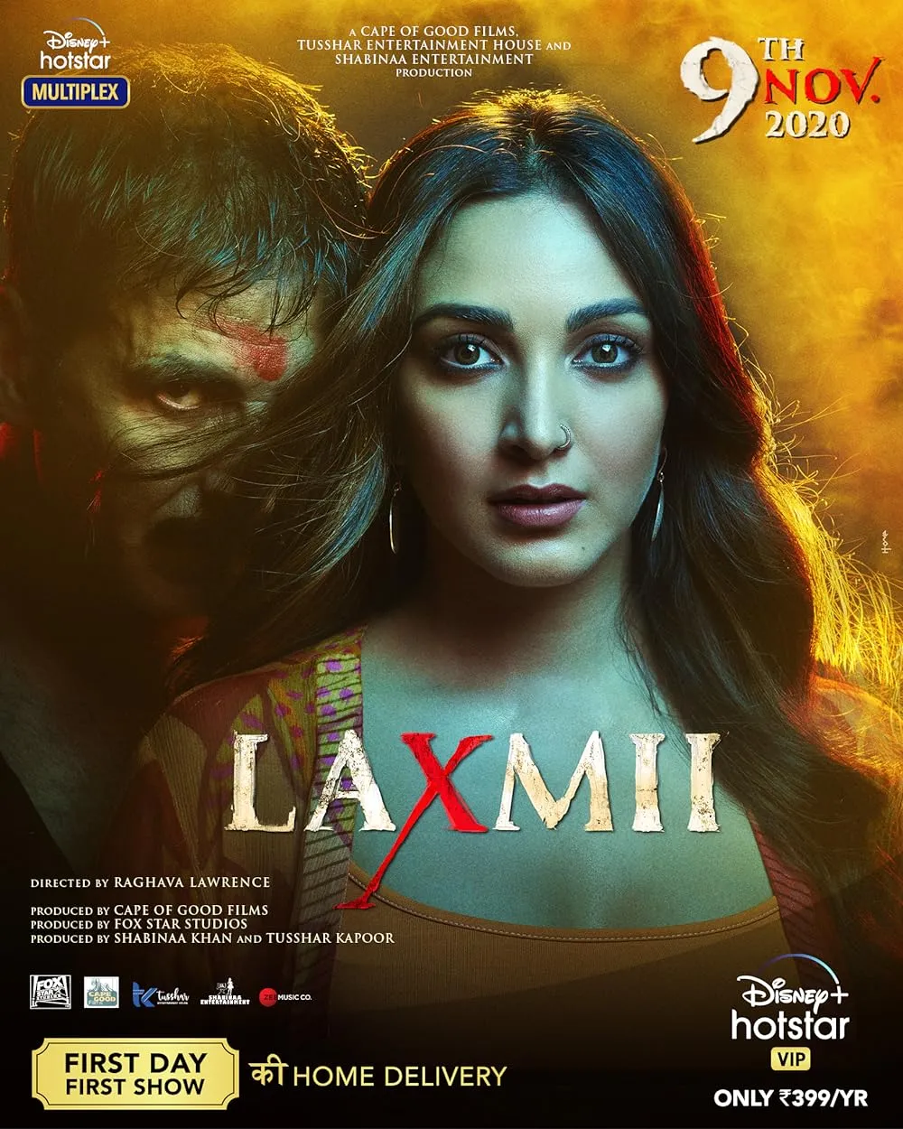 Laxmii 2020 Hindi 720p HDRip 1.3GB Download