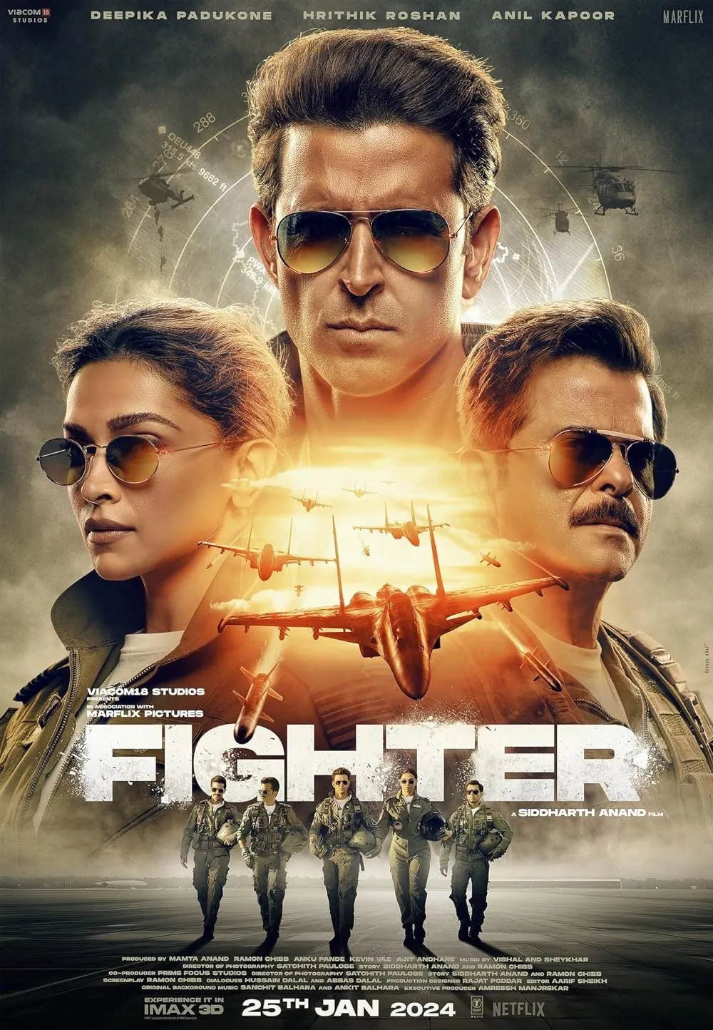 Fighter 2024 Hindi Movie 480p HDTS 600MB Download