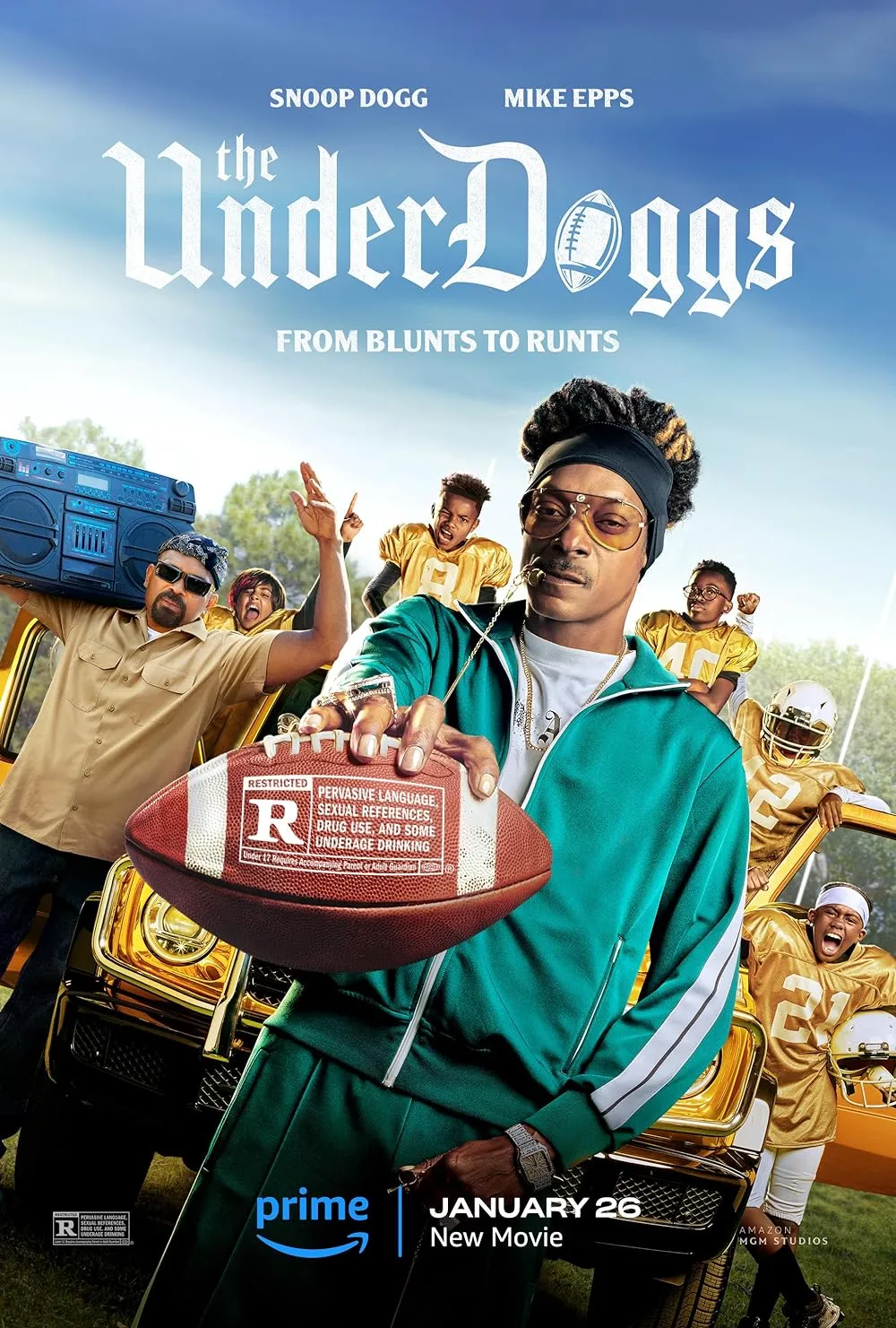 The Underdoggs 2024 English 1080p HDRip ESub 1.4GB Download