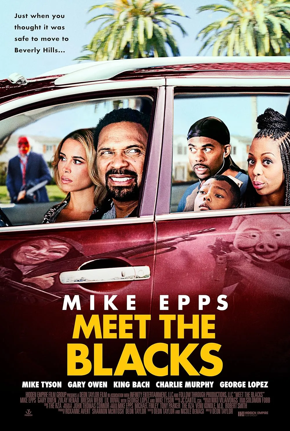 Meet the Blacks 2016 Hindi ORG Dual Audio 480p BluRay ESub 350MB Download