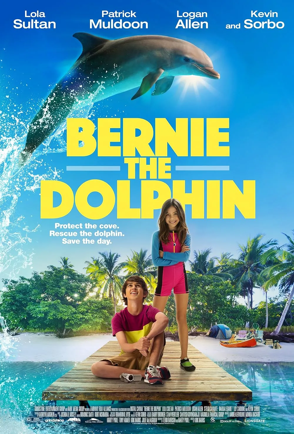 Bernie The Dolphin 2018 Hindi ORG Dual Audio 480p BluRay ESub 400MB Download