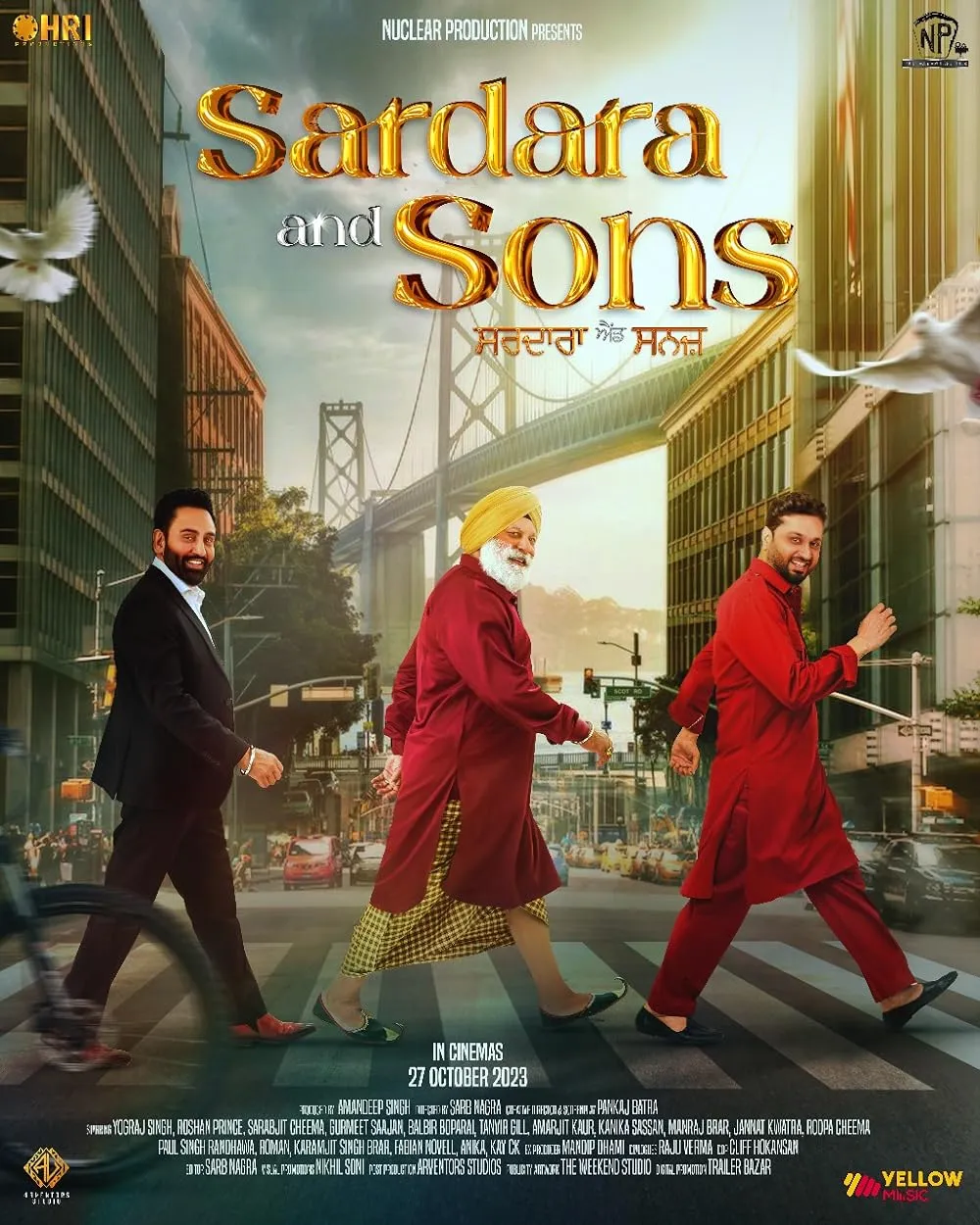 Sardara and Sons 2023 Punjabi 480p HDRip ESub 400MB Download