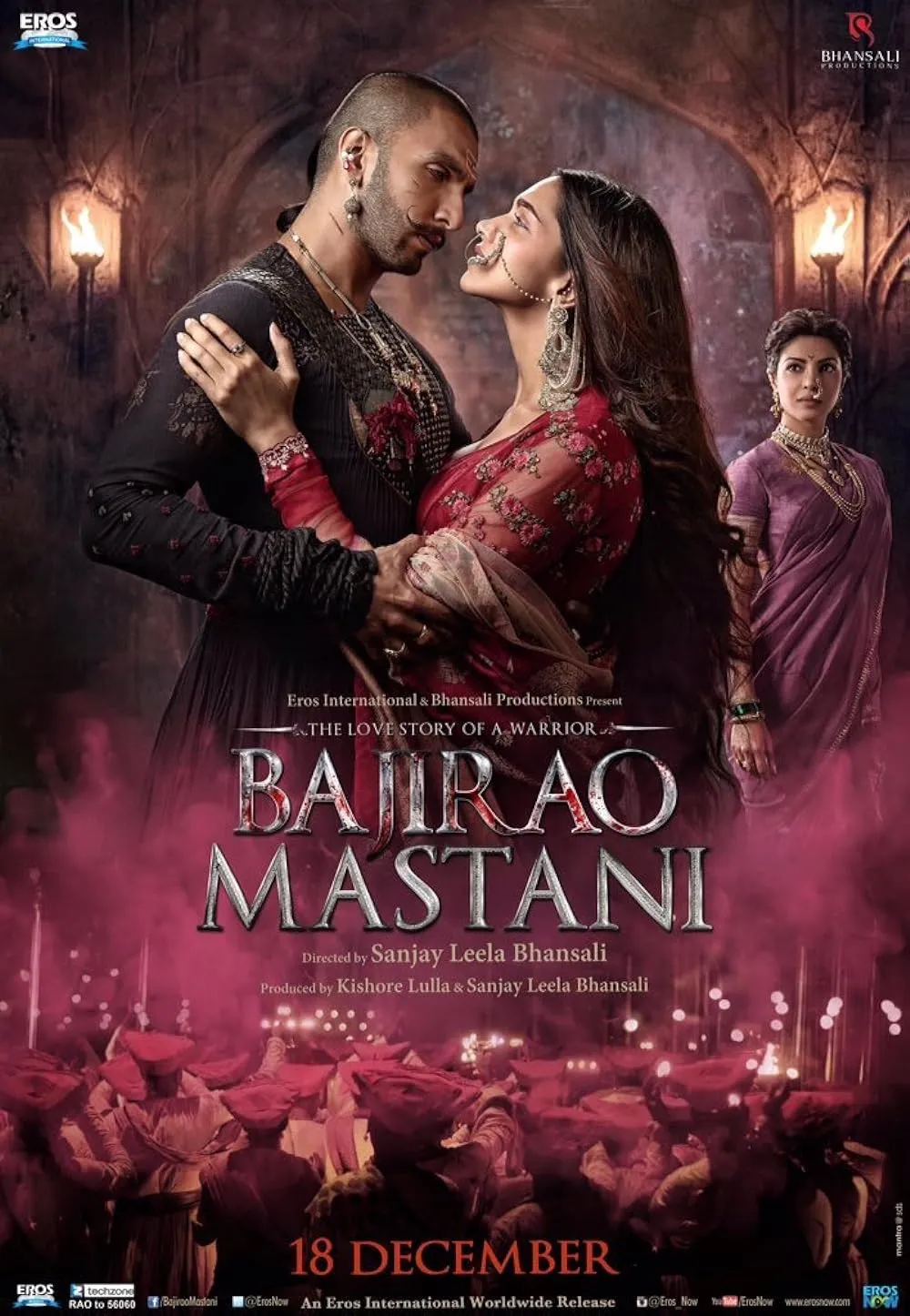 Bajirao Mastani 2015 Hindi Movie 1080p | 720p | 480p BluRay Download