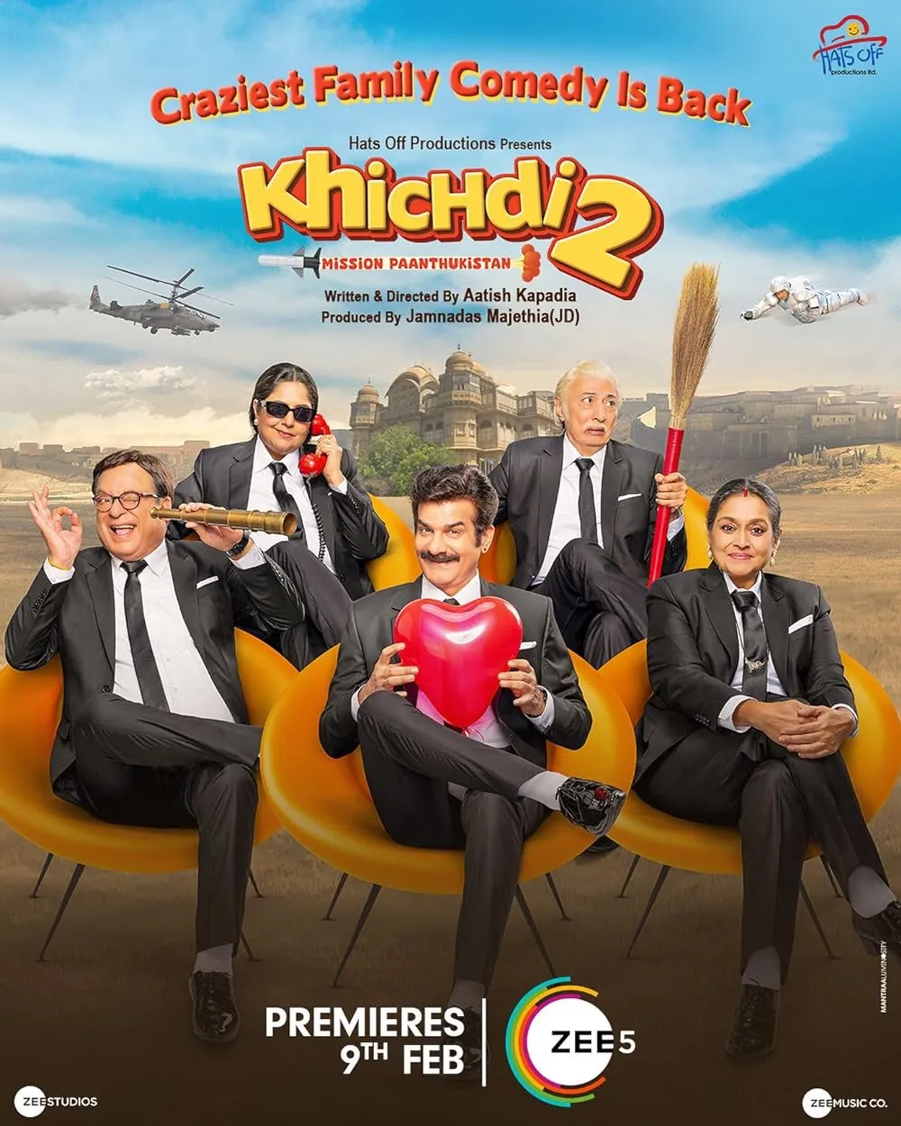 Khichdi 2 2023 Hindi 1080p | 720p | 480p ZEE5 HDRip ESub Download