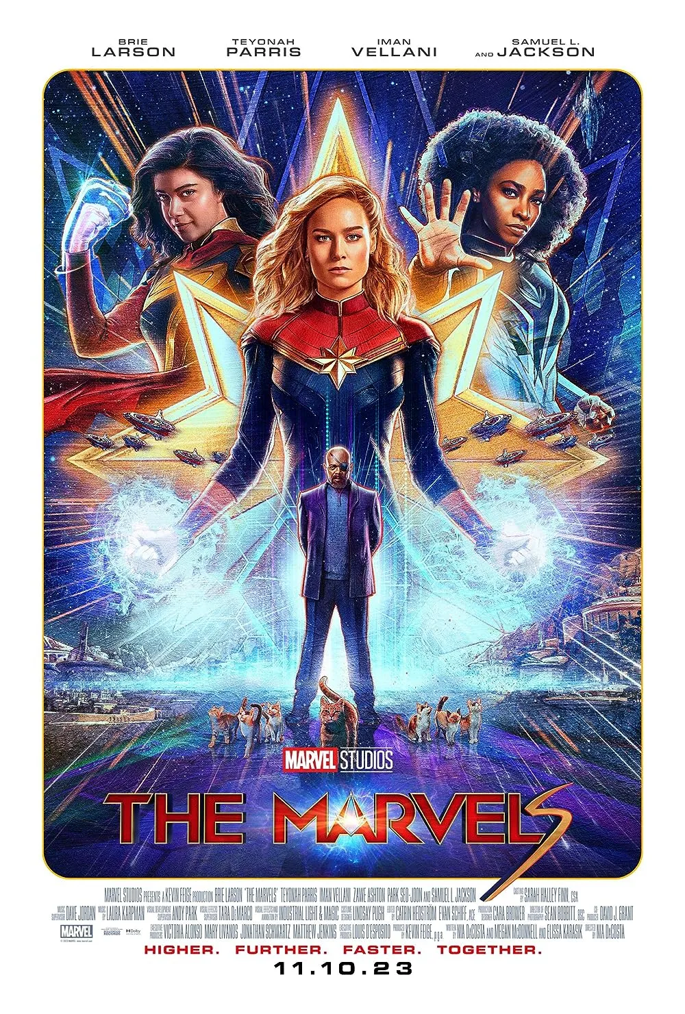 The Marvels 2023 Hindi ORG Dual Audio 2160p 4K | 1080p | 720p | 480p HDRip ESub Downl