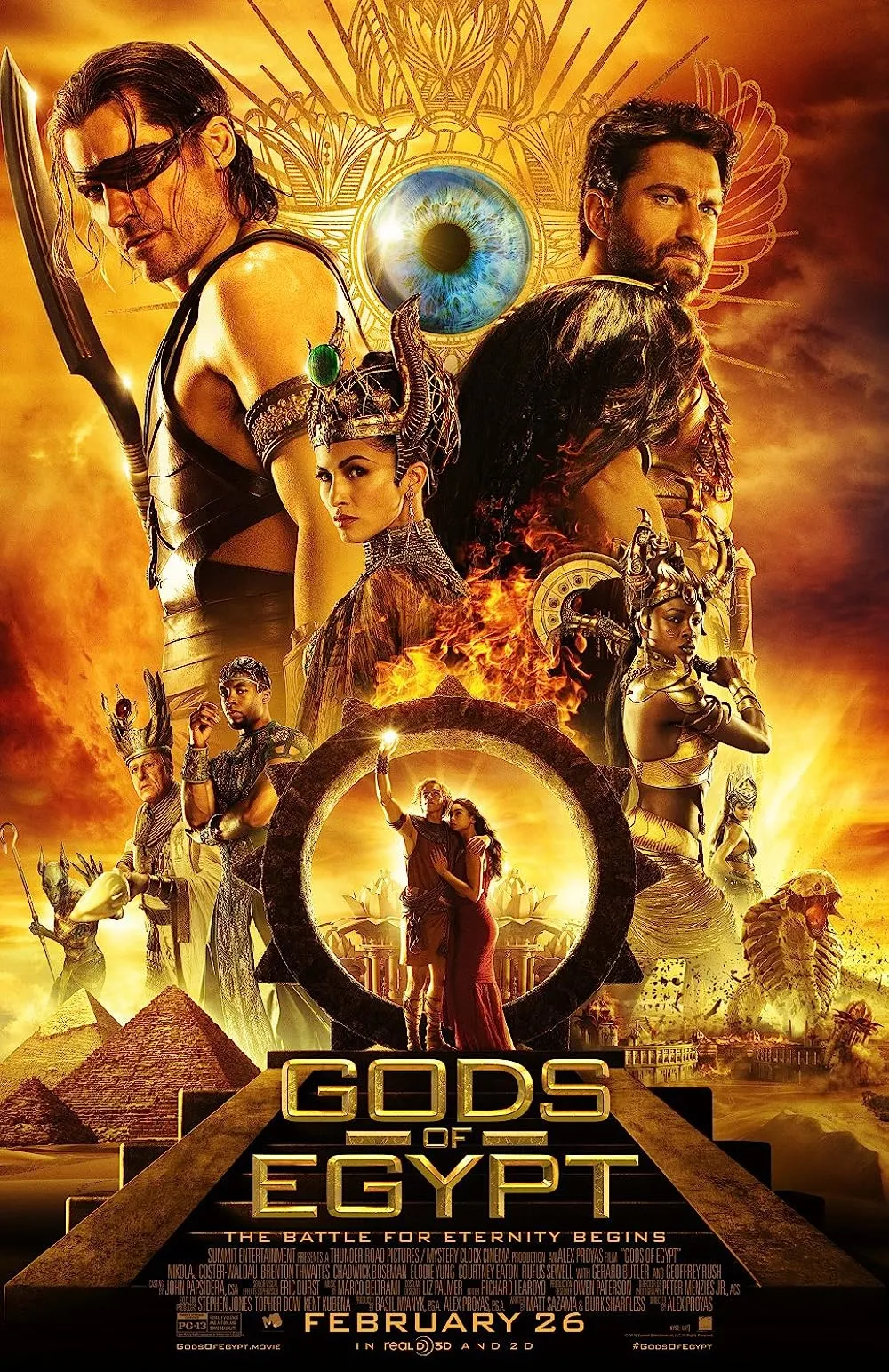 Gods of Egypt 2016 Hindi ORG Dual Audio 1080p | 720p | 480p BluRay ESub Download