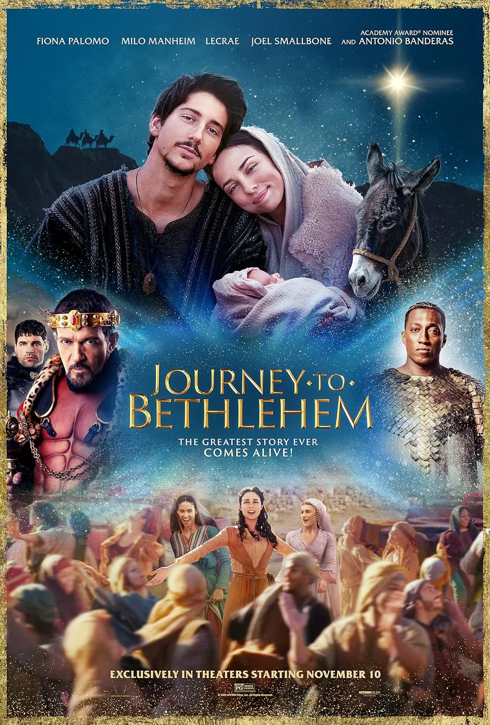 Journey to Bethlehem 2023 English 720p HDRip ESub 800MB Download
