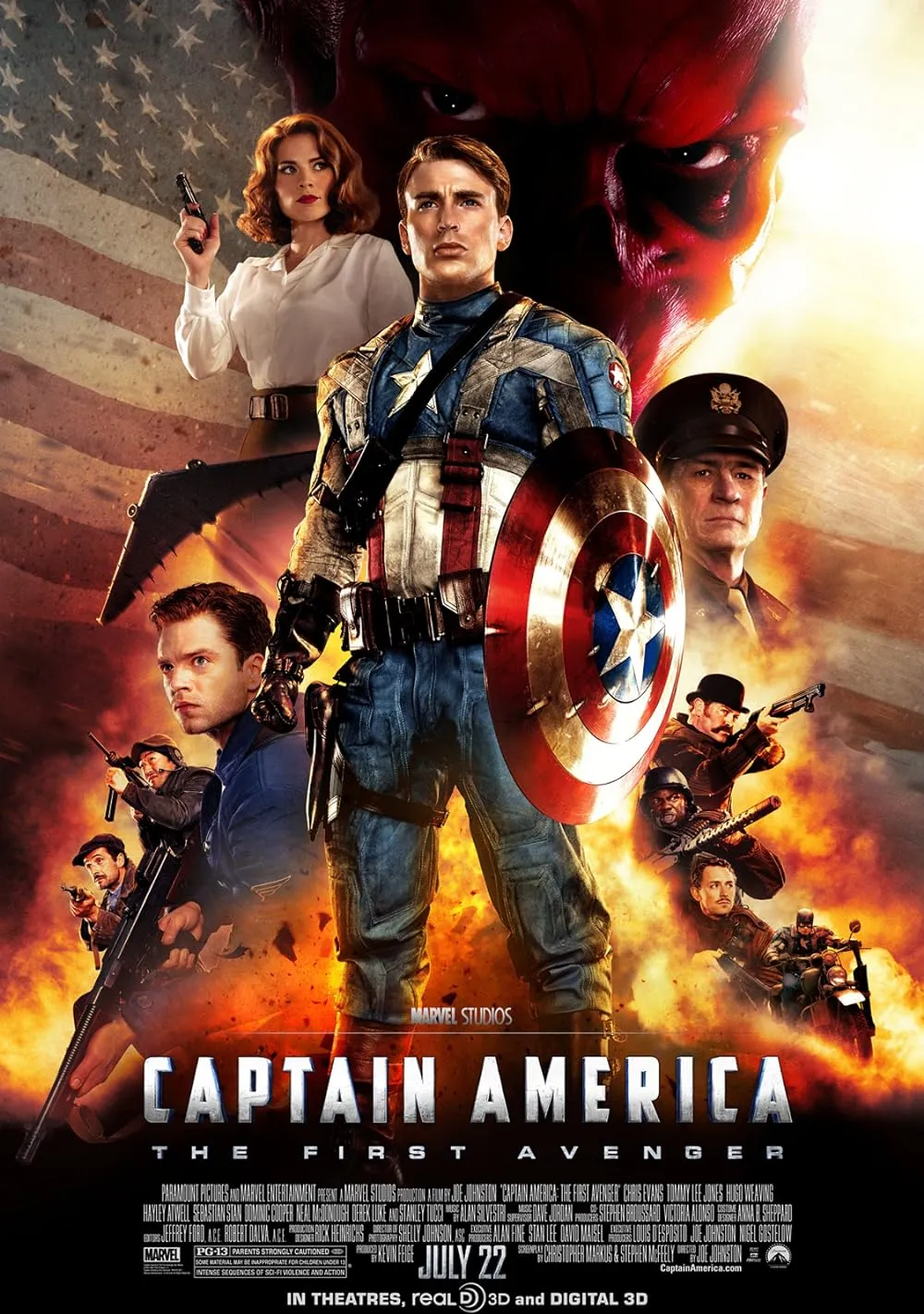 Captain America The First Avenger 2011 Hindi ORG Dual Audio 1080p | 720p | 480p BluRay