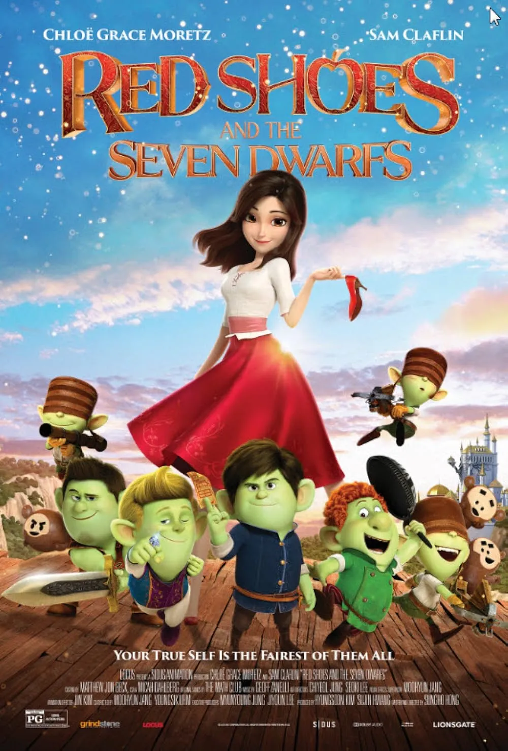 Red Shoes and The Seven Dwarfs 2019 Hindi ORG Dual Audio 480p BluRay ESub 400MB