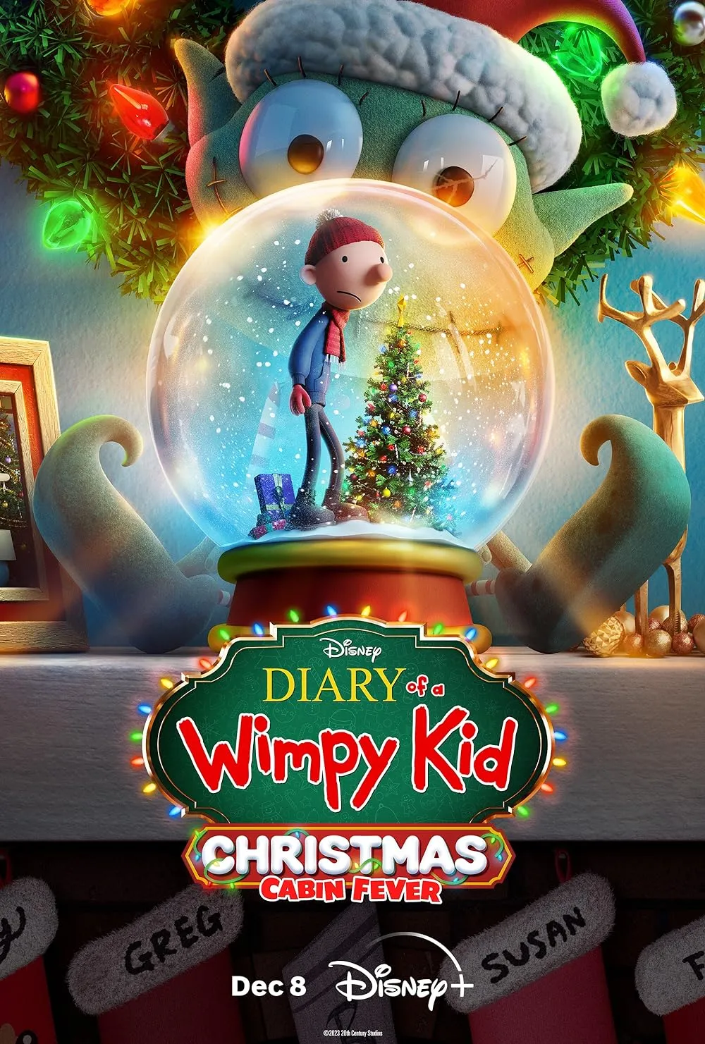 Diary of a Wimpy Kid Christmas Cabin Fever 2023 English 1080p HDRip ESub 1.4GB Download