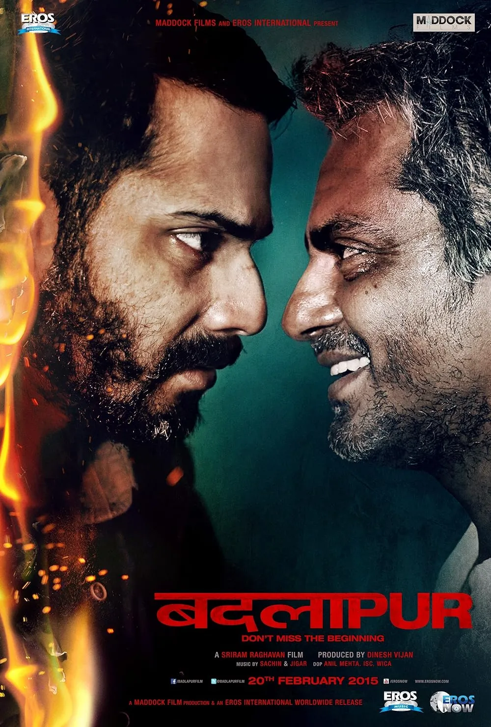 Badlapur 2015 Hindi 480p HDRip ESub 500MB Download