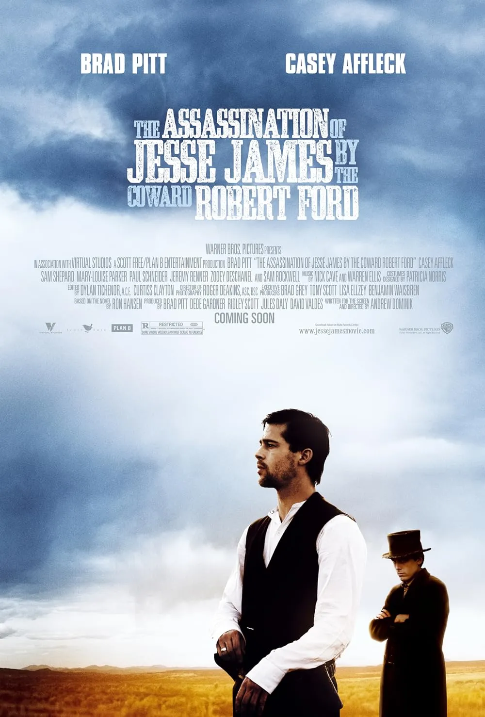 The Assassination of Jesse James by the Coward Robert Ford 2007 Hindi ORG Dual Audio 1080p | 720p | 480p BluRay ESub Download