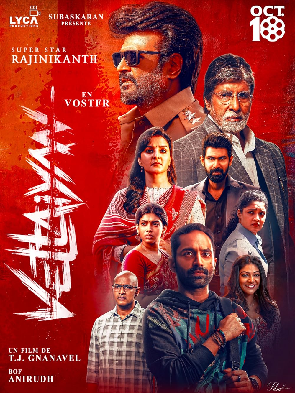 Vettaiyan The Hunter 2024 Hindi Dubbed 720p HDTS Download